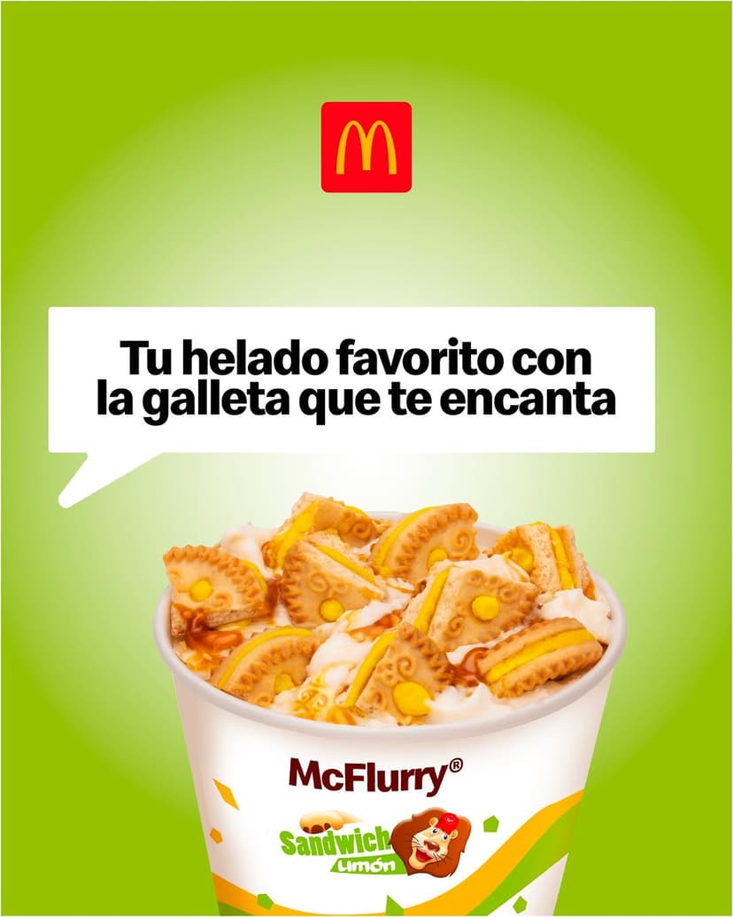 McFlurry Sandwich Limón