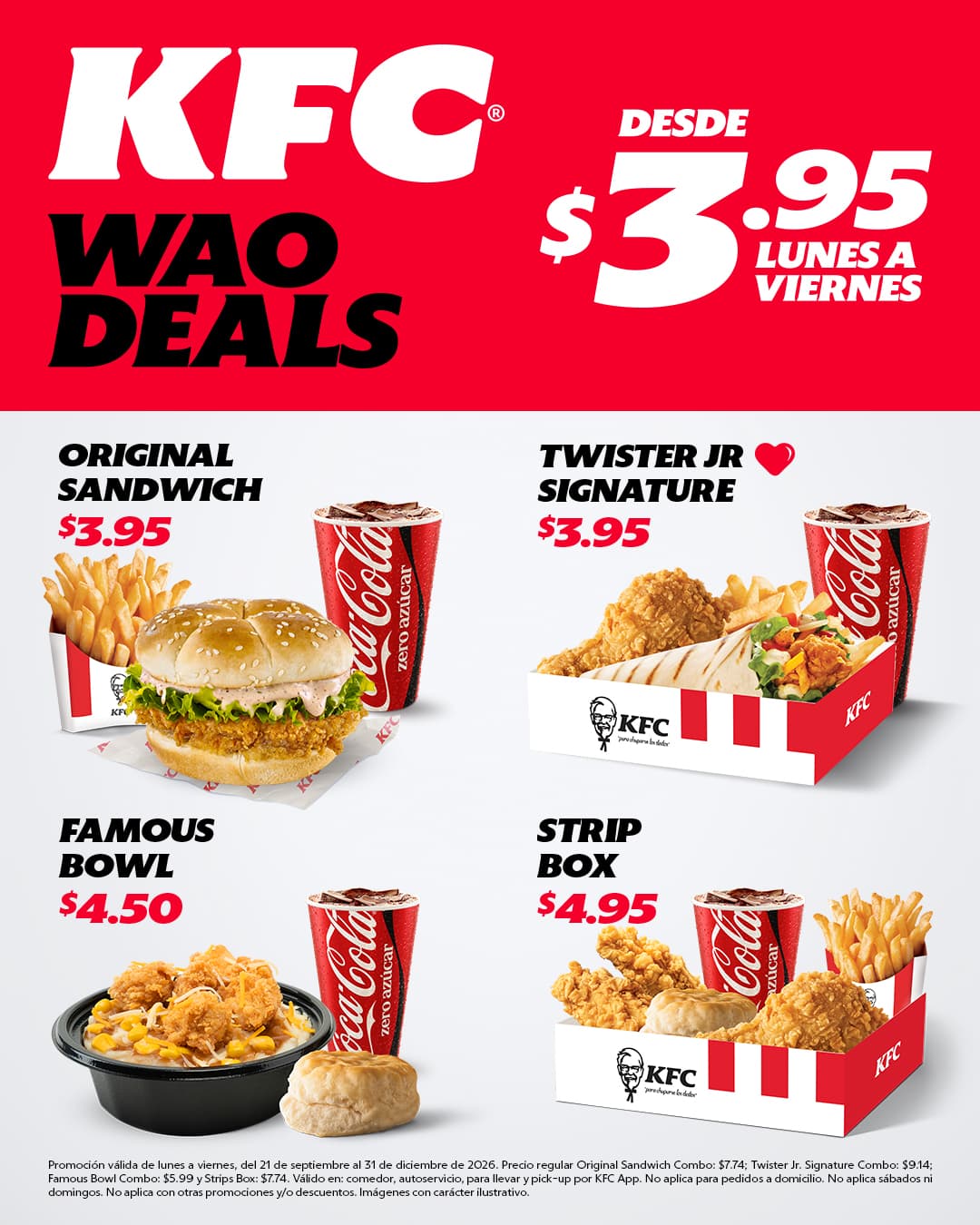 KFC WAO DEALS